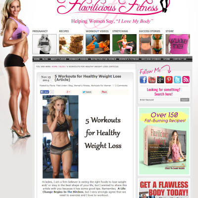 Flavilicious Fitness